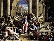 El Greco La Purificacion del templo Roma oil painting reproduction